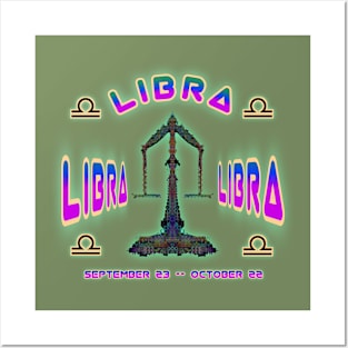 Libra 1a Sage Posters and Art